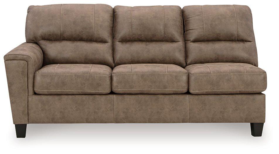 Navi 2-Piece Sectional Sofa Sleeper Chaise