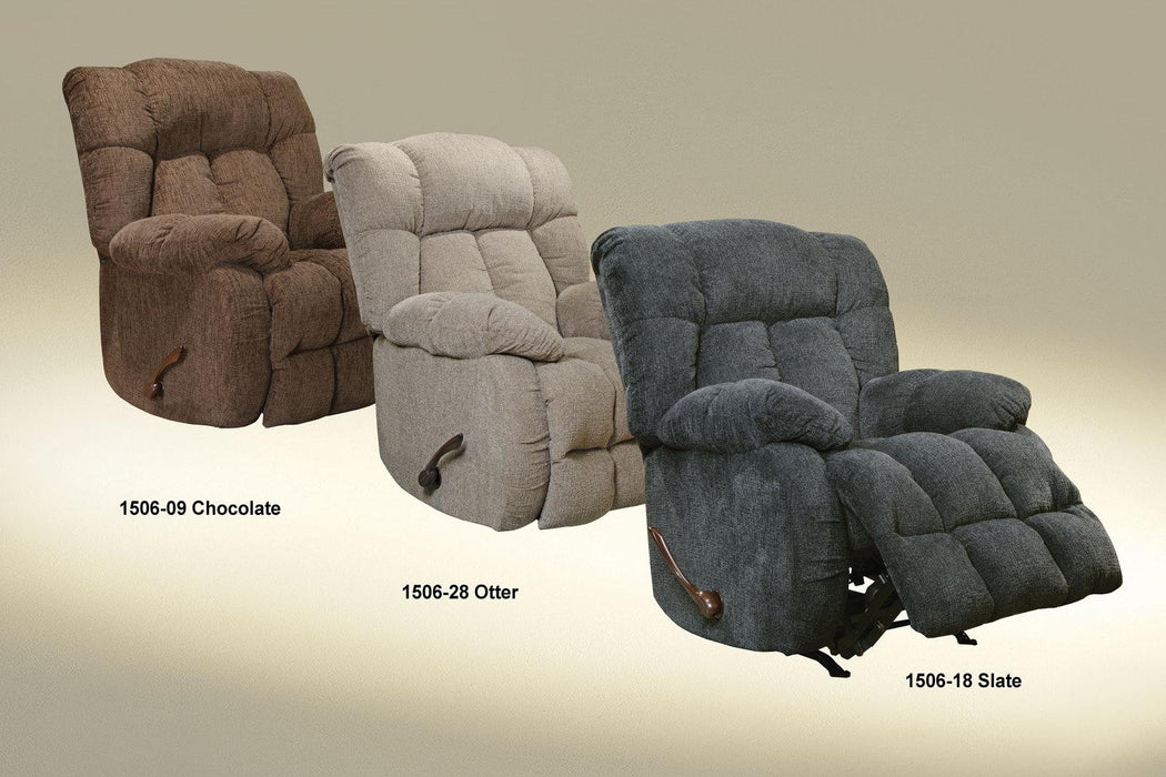 Catnapper Brody Rocker Recliner in Slate 4774-2