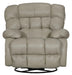 Pendleton Leather Chaise Swivel Glider Recliner image