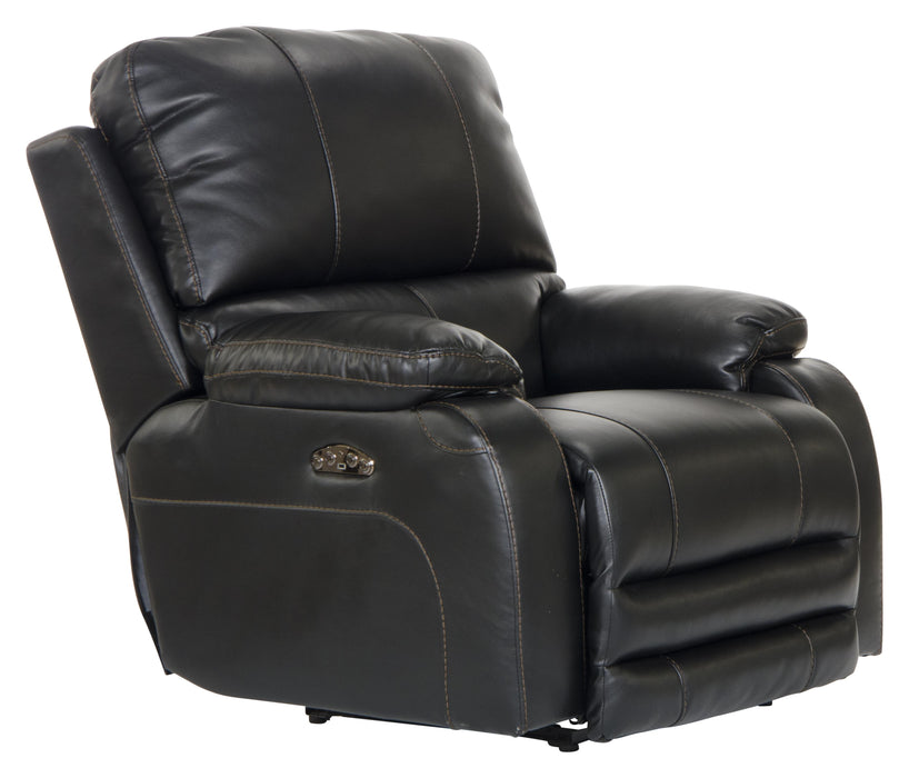 Thornton Power Lay Flat Recliner with Power Headrest