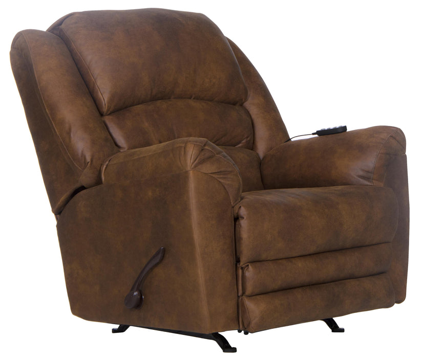 Hayden Extra Extension Rocker Recliner with Heat and Massage