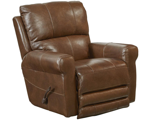 Catnapper Hoffner Swivel Glider Recliner in Chestnut image