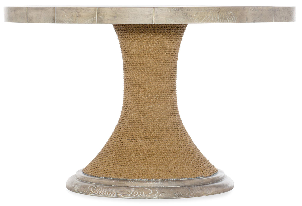 Amani 48in Round Pedestal Dining Table