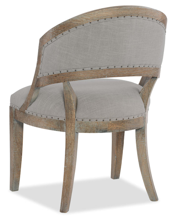 Boheme Garnier Barrel Back Chair - 2 per carton/price ea