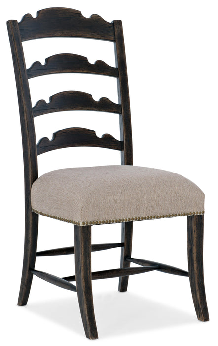 La Grange Twin Sisters Ladderback Side Chair - 2 per carton/price ea