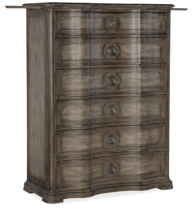 Woodlands Six-Drawer Chest