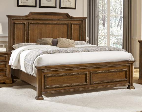 All-American Affinity Queen Mansion Bed in Antique Cherry