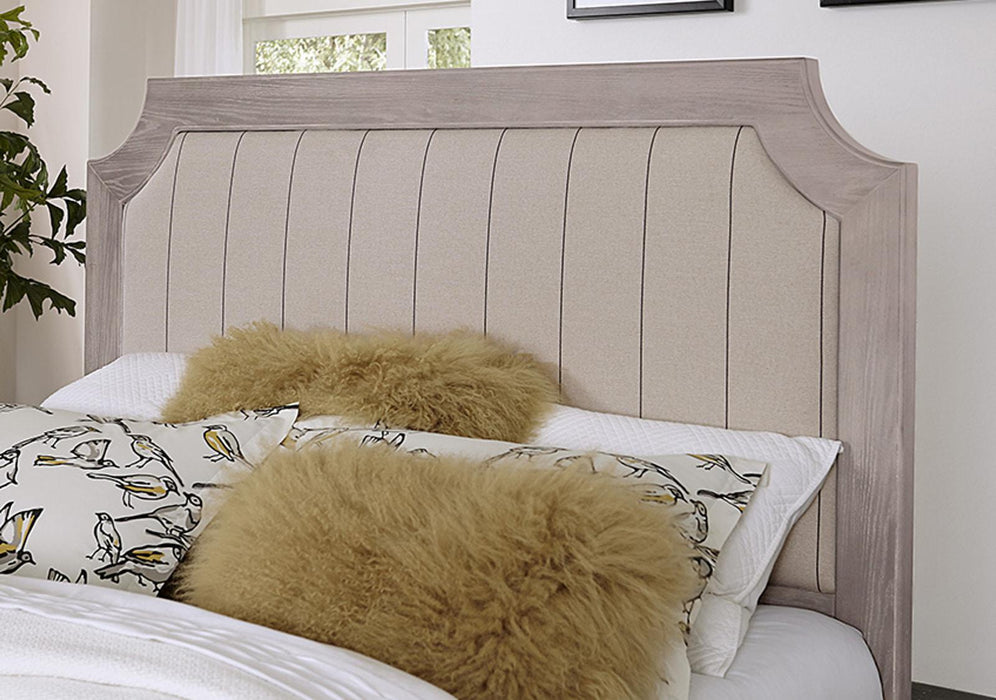 Vaughan-Bassett Bungalow Twin Upholstered Bed in Dover