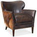 Kato Leather Club Chair w/ Dark HOH image