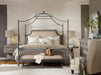 King Fabric Upholstered Poster Bed image