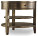 Sanctuary One-Drawer Round Lamp Table - Visage image