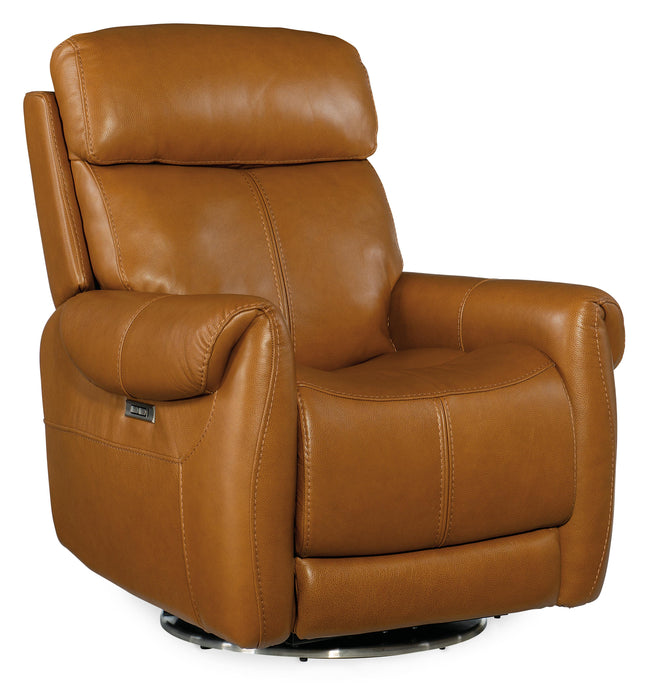 Sterling Swivel Power Recliner with Power Headrest - RC600-PHSZ-086 image